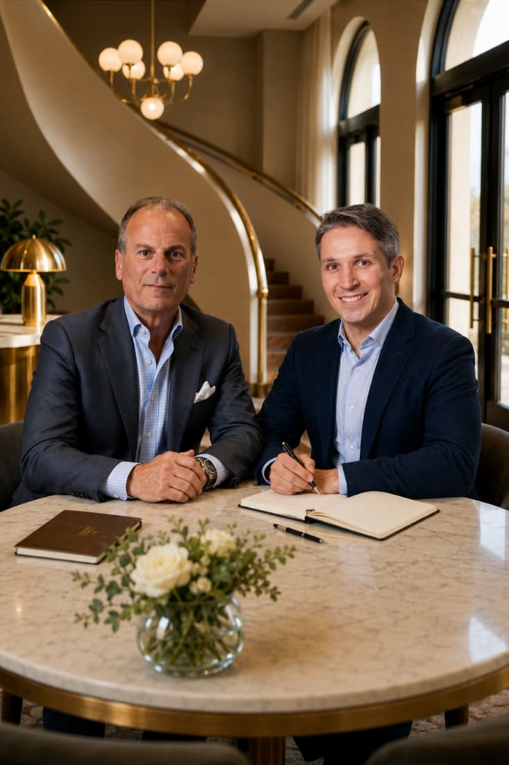 Edward Shehab and Oliver Stamatoski.